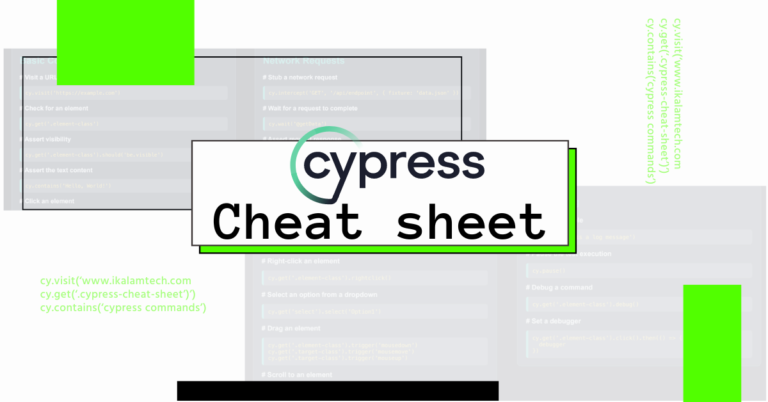 cypress cheat sheet feature image